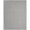Nourison Home Nourison Essentials NRE01 Silver Grey 10 ft. X 14 ft. Area Rug