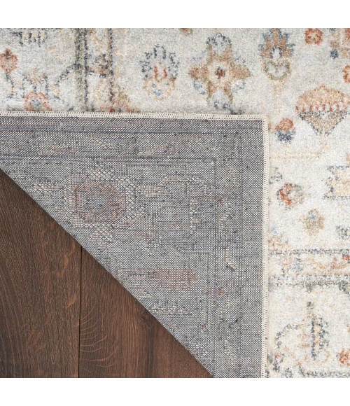 Nourison Astra Machine Washable Area Rug ASW11 Grey/Multi