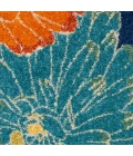 Nourison Allur Area Rug ALR06-Navy Multicolor