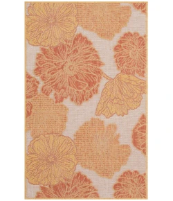 Nourison Home Garden Oasis GOA04 Coral 3 ft. X 5 ft. Area Rug