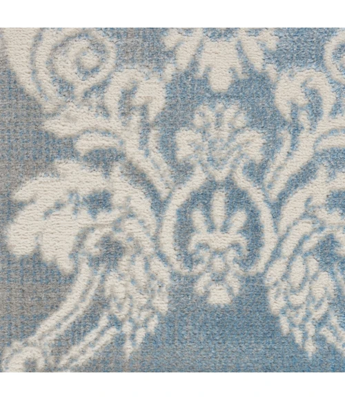 Nourison Elation Area Rug ETN03-Ivory Blue