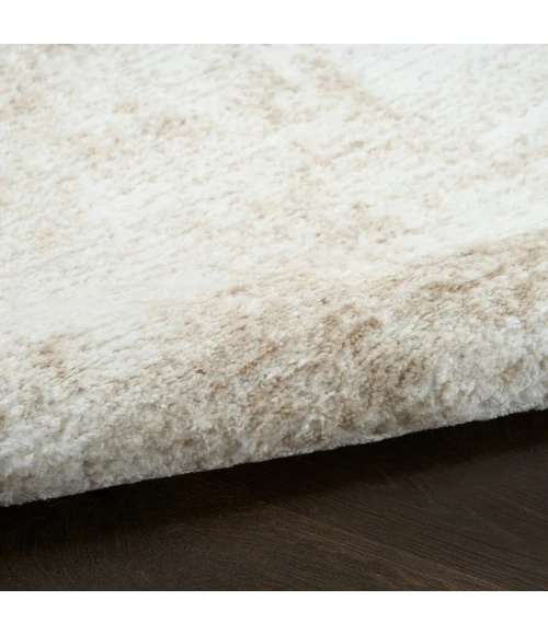 Nourison Dekor Ivory Taupe DEK07 7 ft. 10 in. X 9 ft. 10 in. Rect. Rug