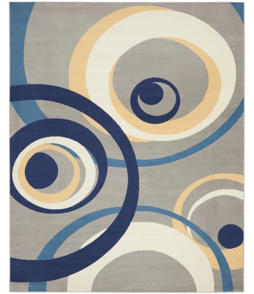 Nourison Grafix Area Rug GRF21-Grey