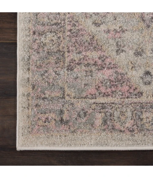 Nourison Tranquil Area Rug TRA06-Ivory/Pink