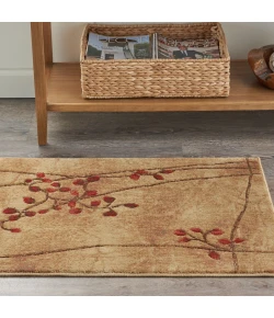 Nourison Home Somerset ST74 Latte 2 ft. X 2 ft. 9 in. Area Rug