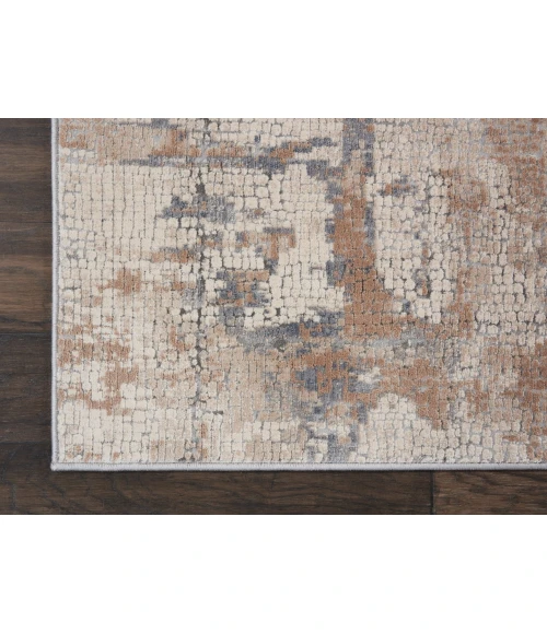 Nourison Rustic Textures Area Rug RUS06-Beige/Grey