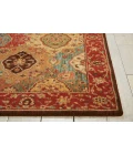 Nourison Home Living Treasures Multicolored LI03 2ft.6in. x 12ft. Rect. Rug