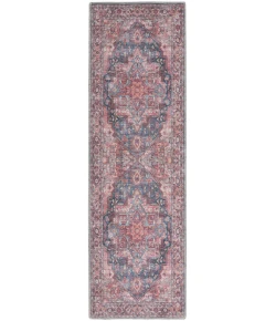 Nourison Home New Concept Washables SR101 Multicolor 2 ft. 2 in. X 8 ft. Area Rug