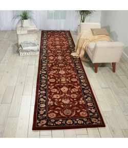 Nourison Home Nourison 2000 2002 Burgundy 2 ft. 3 in. X 8 ft. Area Rug
