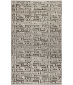 Nourison Home Serenity Home SRH04 Grey Ivory 2 ft. 2 in. X 7 ft. 6 in. Area Rug