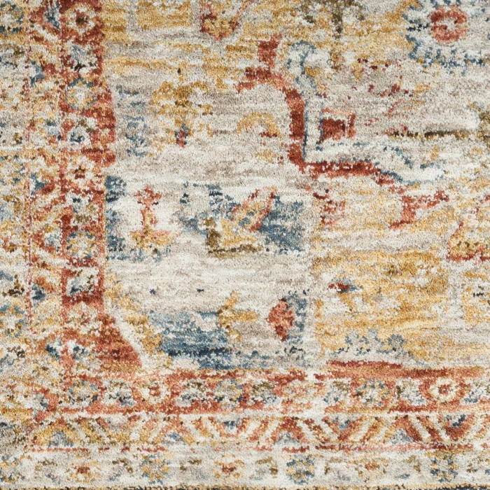 Nourison Sahar Ivory Blue SHR06 10 ft. Rect. Rug