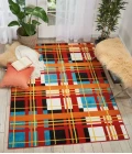 Nourison Home Oakdale Orange OKD01 7ft.10in. x 10ft. Rect. Rug