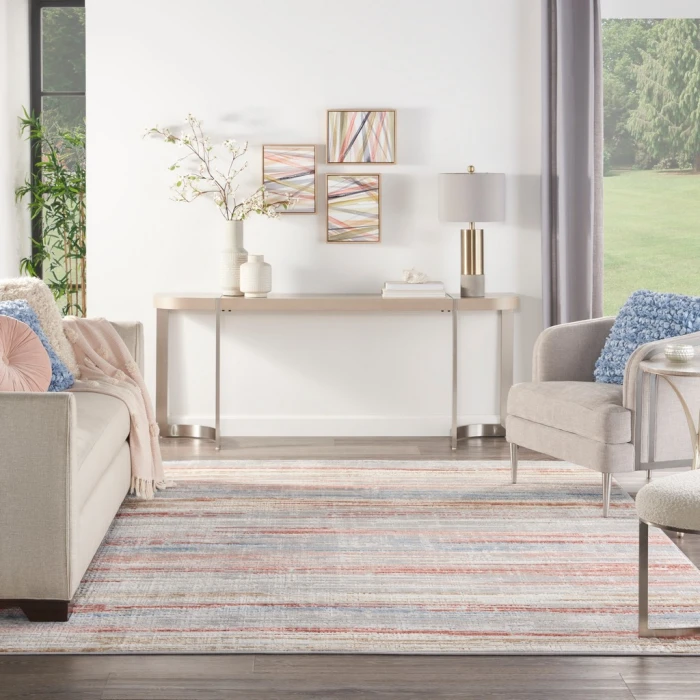 Nourison Elation Area Rug ETN01-Ivory Multicolor