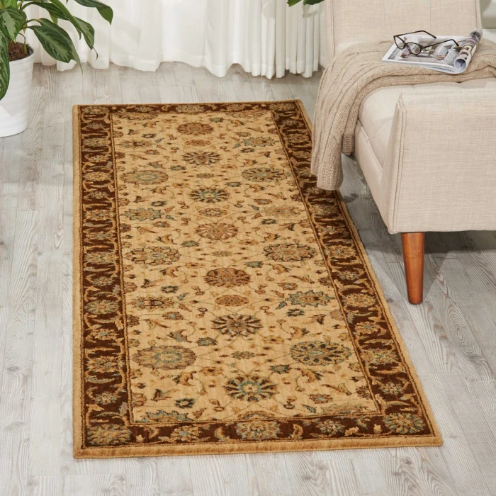 Nourison Living Treasures Runner Area Rug LI05-Beige