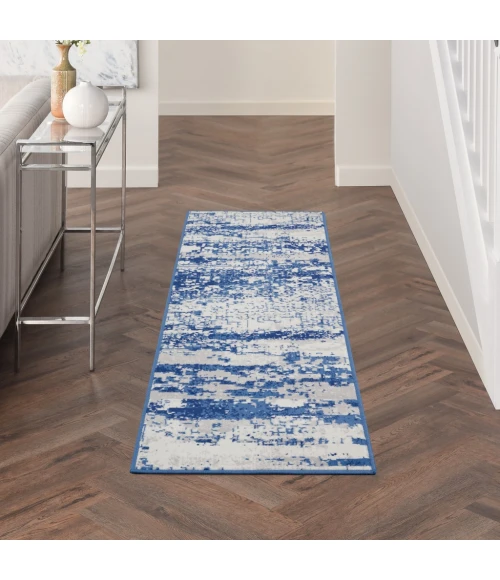 Nourison Whimsicle Area Rug WHS06-Ivory Navy