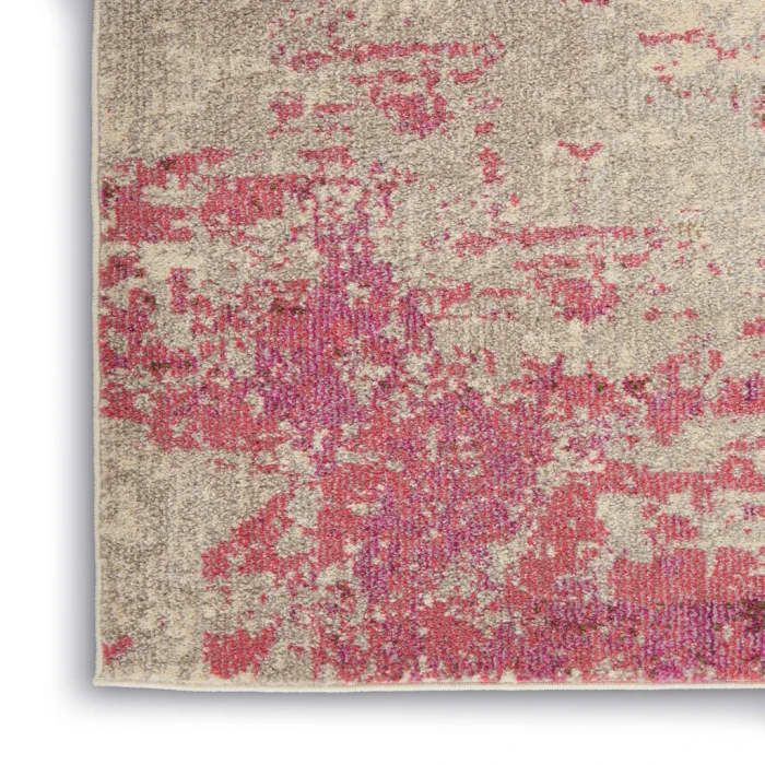 Nourison Celestial Area Rug CES02-Ivory/Pink