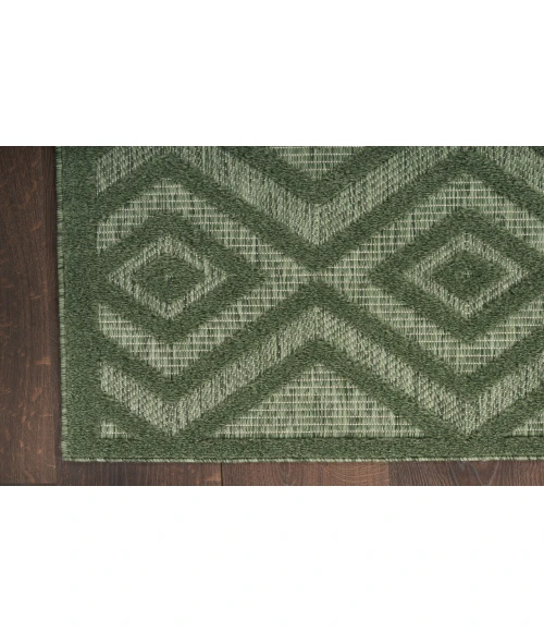 Nourison Versatile Green NRV01 4 ft. X 6 ft. Rectangle Rug