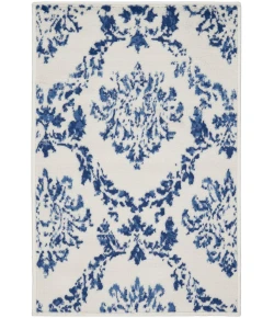 Nourison Home Whimsicle WHS01 Ivory Navy 2 ft. X 3 ft. Area Rug