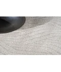 Calvin Klein Surfaces Silver Grey SFC01 5 ft. 3 in. X 7 ft. 3 in. Rectangle Rug