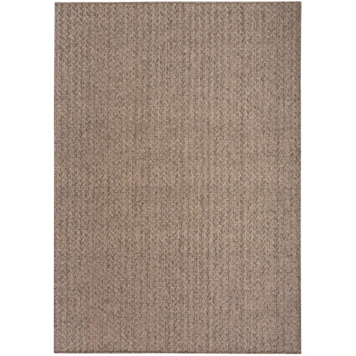 Nourison Tulum Brown TLM02 4 ft. X 6 ft. Rect. Rug