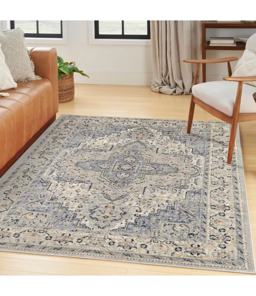 Nourison Nourison Essentials Persian Blue NRE07 5 ft. X 7 ft. Rect. Rug