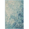 Nourison Home Passion PSN10 Navy Light Blue 1 ft. 10 in. X 2 ft. 10 in. Area Rug
