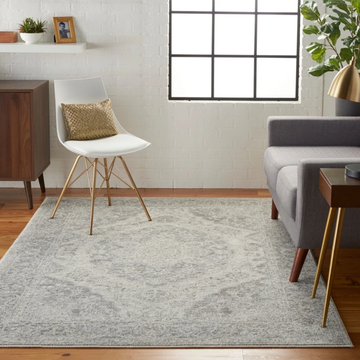 Nourison Tranquil Area Rug TRA05-Ivory/Grey