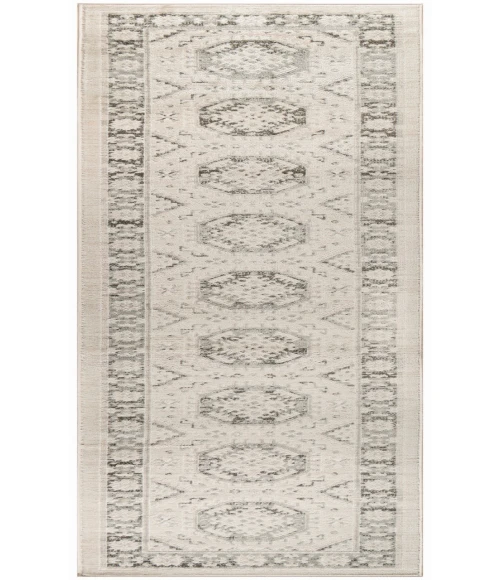 Nourison Serenity Home Ivory Grey SRH01 2 ft. 2 in. X 7 ft. 6 in. Rectangle Rug