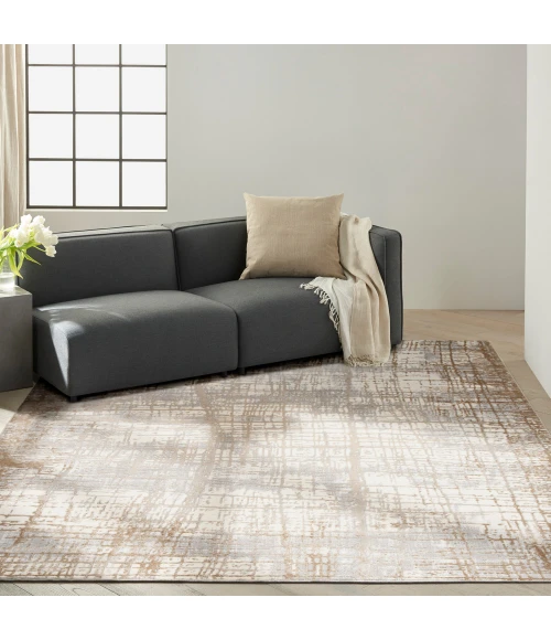 Calvin Klein Rush Area Rug CK950 Ivory/Taupe