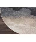 Nourison Maxell Round Area Rug MAE06-Flint