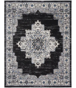 Nourison Home Passion PSN03 Black Ivory 8 ft. X 10 ft. Area Rug