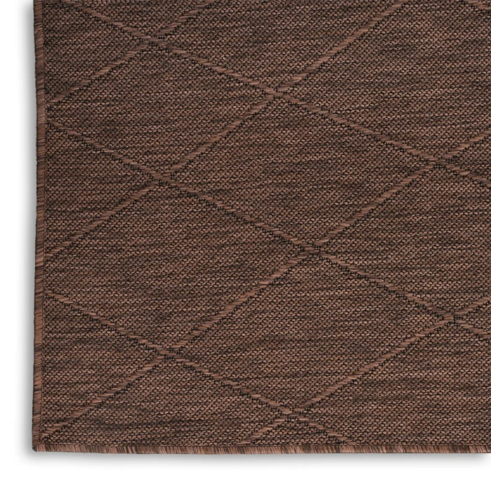 Nourison Washable Solutions Mocha WSL01 7 ft. X 10 ft. Rect. Rug