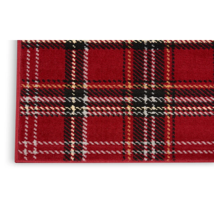 Nourison Grafix Red GRF03 9 ft. X 12 ft. Rectangle Rug