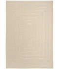 Nourison Tulum Cream TLM04 5 ft. 3 in. X 7 ft. Rect. Rug