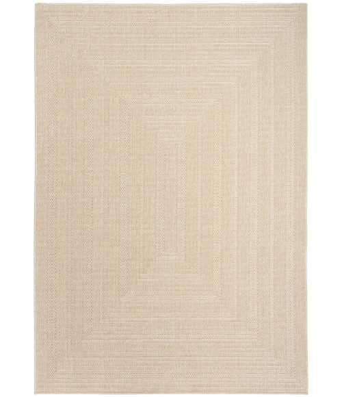 Nourison Tulum Cream TLM04 5 ft. 3 in. X 7 ft. Rect. Rug