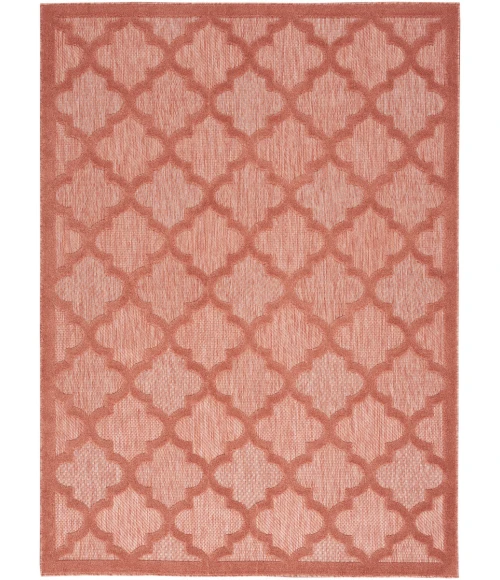 Nourison Easy Care Area Rug NES01 Coral/Orange