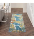 Nourison Aloha Area Rug ALH18 Ivory/Multi 2' x 6'