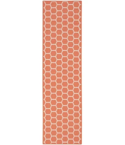 Nourison Home Twist Reversible TWS01 Coral 2 ft. 2 in. X 8 ft. Area Rug