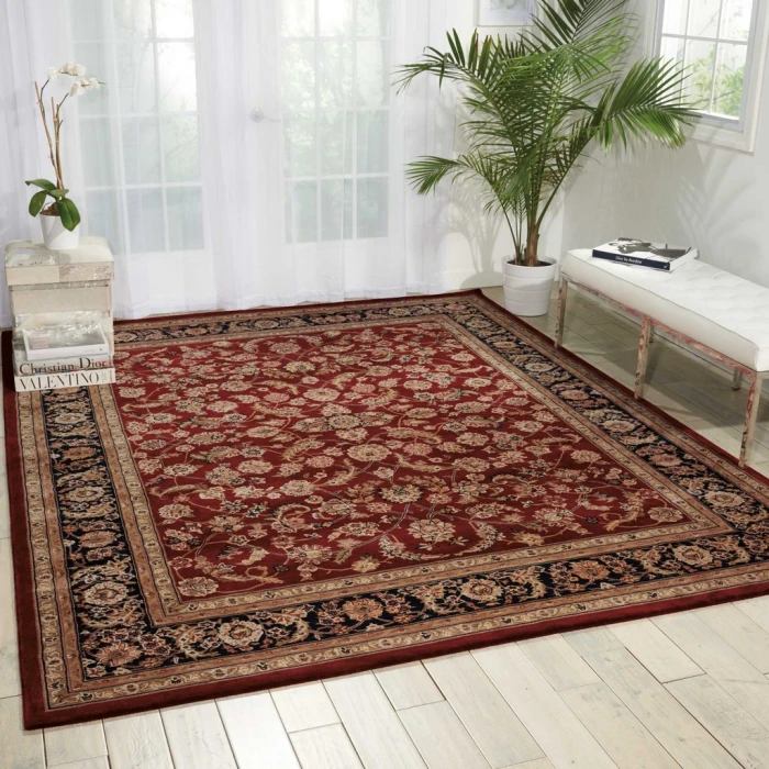 Nourison 2000 Area Rug 2002-Burgundy
