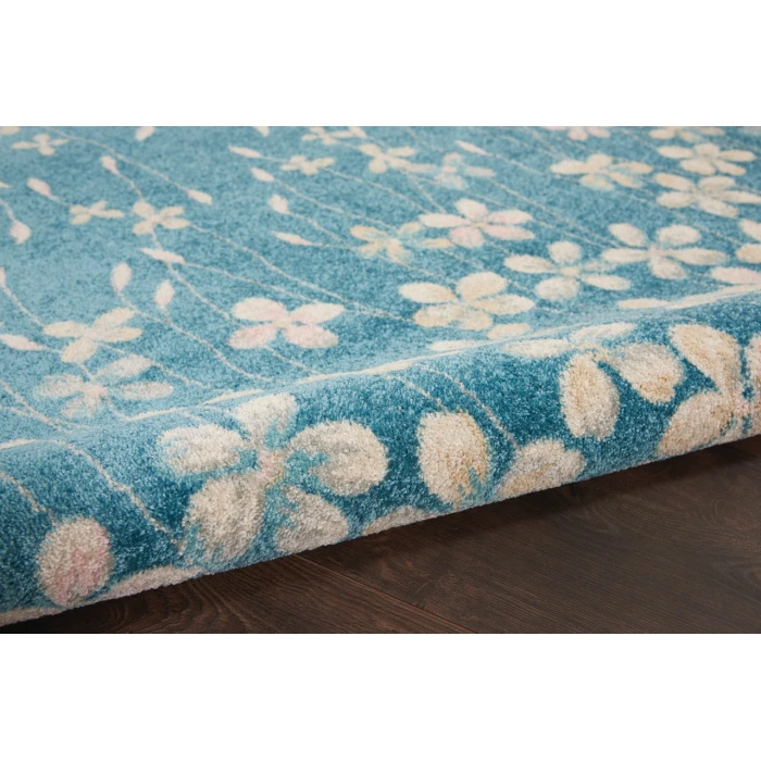 Nourison Tranquil Area Rug TRA04-Turquoise