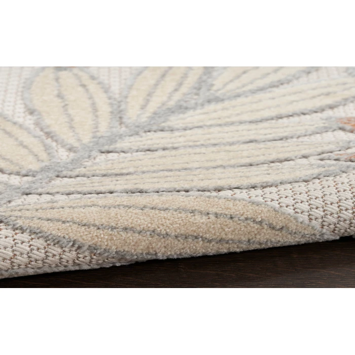 Nourison Aloha Blue Mocha ALH18 7’10” Round Rug