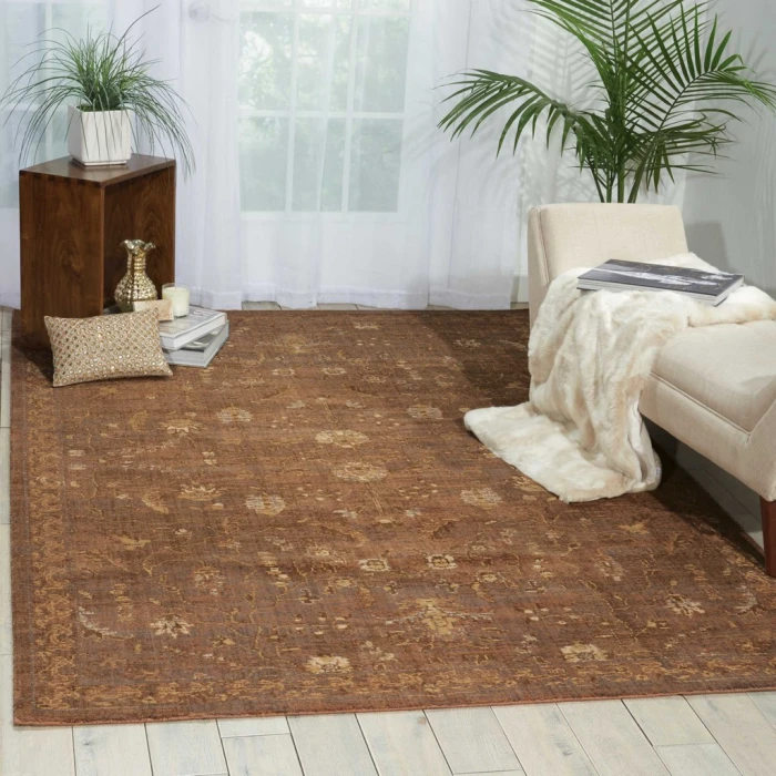 Nourison Silk Elements Area Rug SKE02-Cocoa