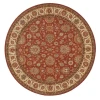 Nourison Home Living Treasures LI05 Rust 7 ft. 10 in. Round Area Rug