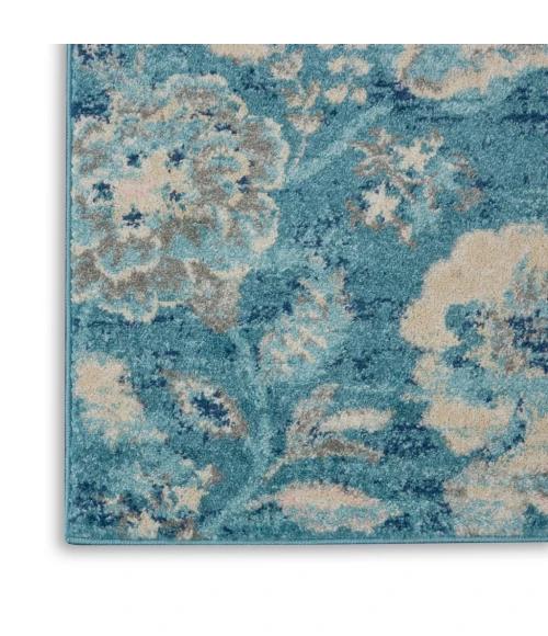 Nourison Tranquil Runner Area Rug TRA02-Turquoise