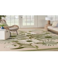 Nourison Aloha Ivory Green ALH33 10 ft. X 14 ft. Rectangle Rug