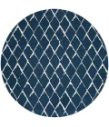 Nourison Twilight Round Area Rug TWI15 Navy 8' Round