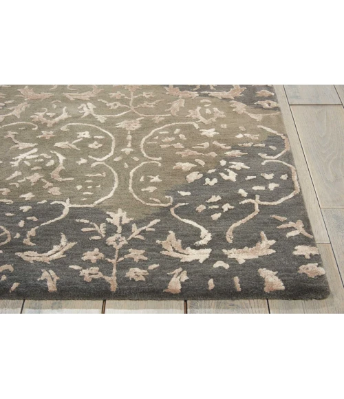 Nourison Home Opaline Charcoal OPA13 8ft.6in. x 11ft.6in. Rect. Rug