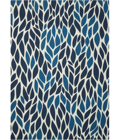 Nourison Home & Garden Area Rug RS094 Blue 10' x 13'