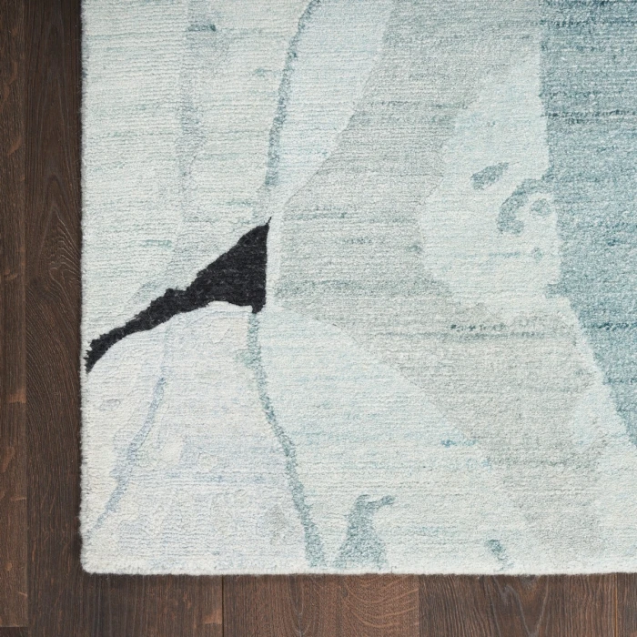 Nourison Silk Shadows Blue Pink SHA25 8 ft. Rect. Rug