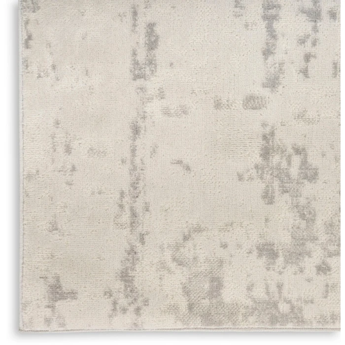 Nourison Quarry Cream Grey QUA01 8ft. 10in. x 11ft. 10in. Rect. Rug